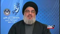 Nasrallah: Takfiri groups offend Prophet more than cartoons