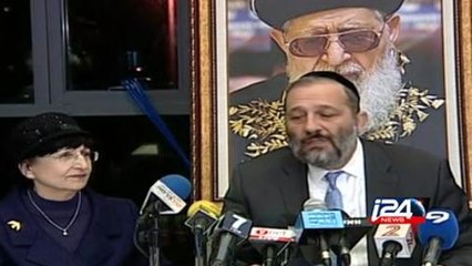Shas leader expresses doubt about Deri