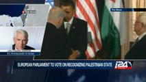 European Parliament votes in favor of recognizing Palestine