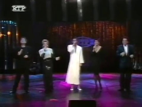 Waterloo - Lara Li , Paulo de Carvalho, Luís Filipe, Dora e Alexandra | Festival RTP 1990