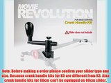 Konova Crank Handle Kit for K3-120/kchk-3120 (47.2inch) Can Be Attached on Camera Slider Dolly