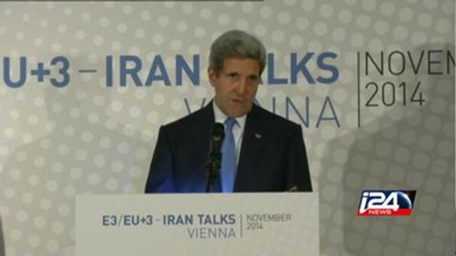 John Kerry on Iran nuclear talks extension 24/11/2014
