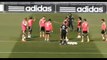 Cristiano Ronaldo montre à Martin Ødegaard comment on fait