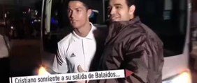Cristiano Ronaldo fait des blagues aux journalistes