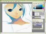Digital Art Process - Vocaloid - Hatsune MIKU