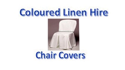 Coloured Linen Hire- Chair Covers Video