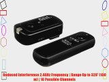 Vello FreeWave Plus Wireless Remote Shutter Release - 2.4GHz (for Canon) - Canon EOS: Elan