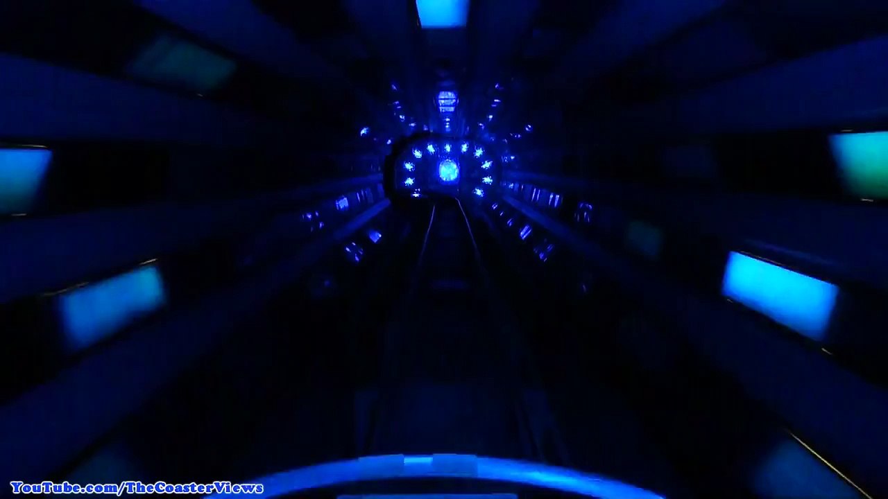 Space Mountain [HD POV] Walt Disney World Magic Kingdom Florida FULL Night Vision