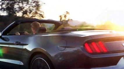 New 2015 Ford Mustang Convertible   footage
