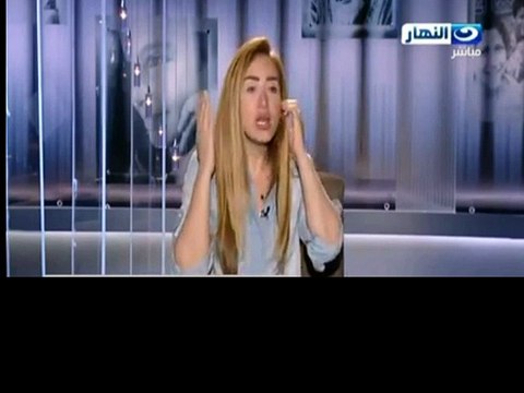 انسحاب ريهام سعيد على الهواء بعد -مشادة كلامية- مع مالك قناة النهار