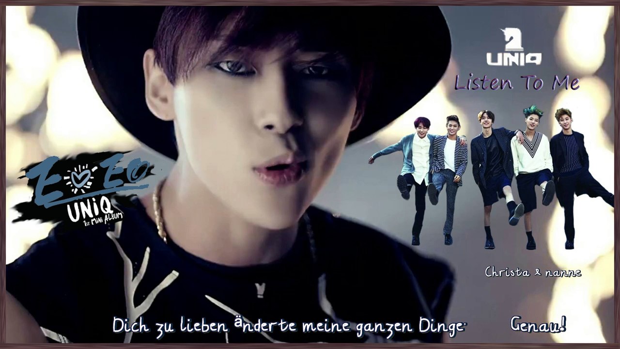 UNIQ - Listen To k-pop [german Sub] Me The 1st Mini Album ‘EOEO’
