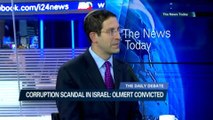 Corruption scandal in Israel: fmr Israeli PM Olmert convicted 31/04/2014