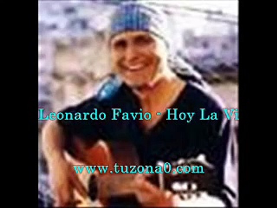 Leonardo Favio - Hoy La Vi