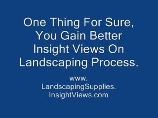 Landscaping Supplies