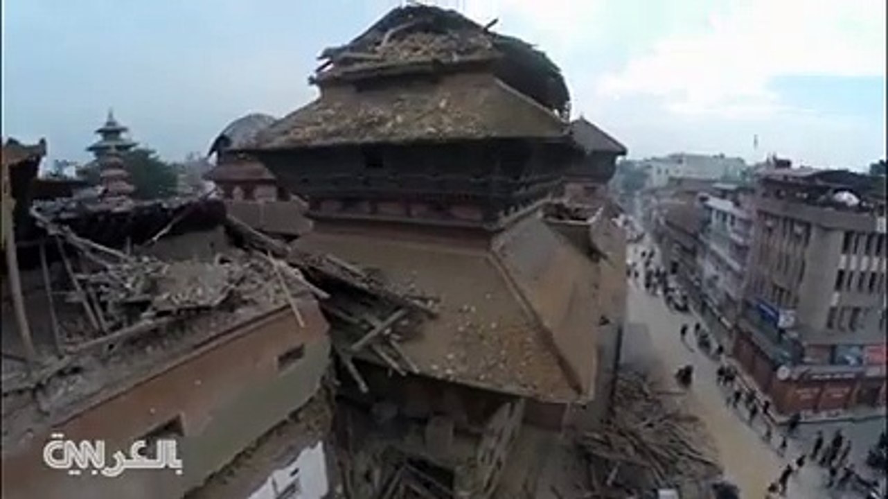 scary Footage of camera of Nepal Earthquake