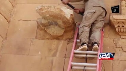 تنظيم الدولة الإسلامية يحطم آثار دجلة التاريخية