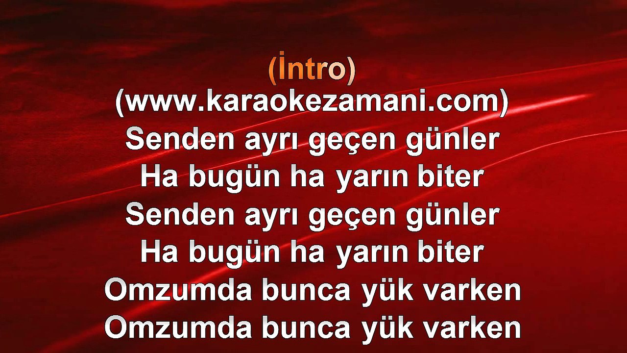 Edip Akbayram - Hava Nasıl Oralarda - 2004 TÜRKÇE KARAOKE