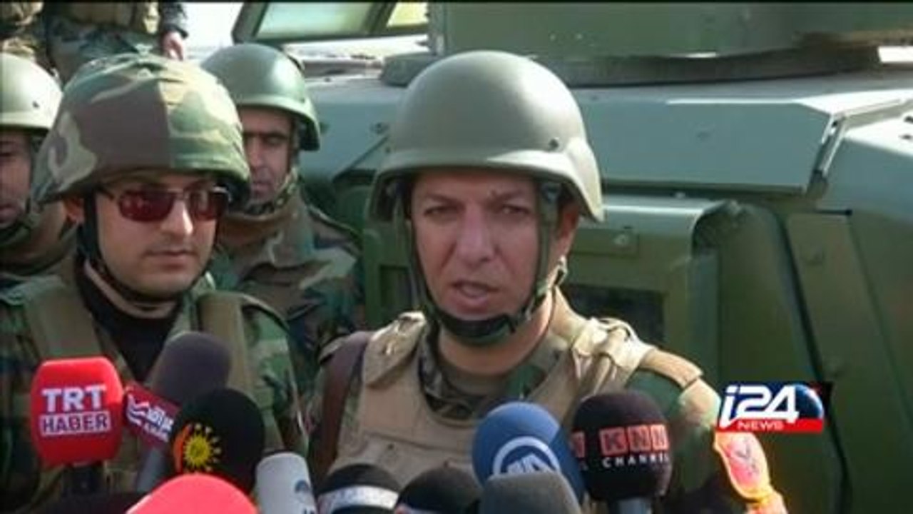 قوات البشمركة تشن هجوما على عناصر داعش في الموصل