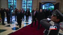رئيس مجلس الشورى الإيراني علي لاريجاني في زيارة لسوريا ولبنان