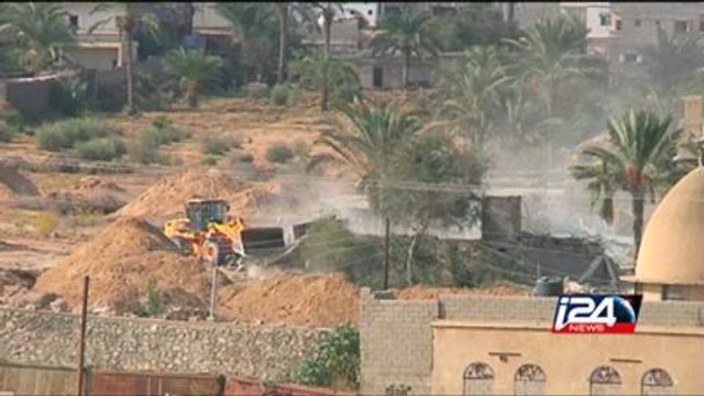 مصر تضاعف مساحة المنطقة العازلة في سيناء على حدود غزة