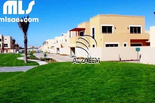 Great Investment in Al Raha Gardens.. First Class 5 bedrooms Villa Available For Sale. Call Al Zaeem Commercial Brokers - mlsae.com