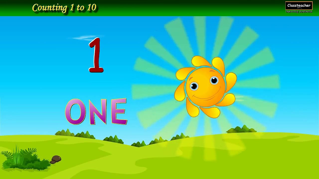 Counting Numbers Song for Children 1 10 Toddlers Babies Kindergarten Kids