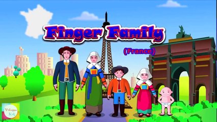 Finger Family - French Family | Nursery Rhymes & Songs For Children