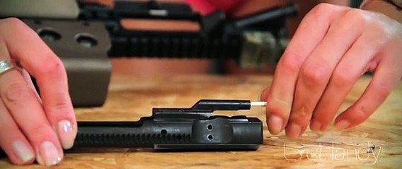 EyeHandy - How To Field Strip and Clean an AR-15 Rifle With Ashley