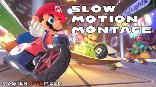Mario Kart 8 Slow Motion Montage - SMH - On The Moon - MNPGameVideos