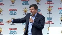 6rize Başbakan Davutoğlu Rize Mitinginde Konuştu