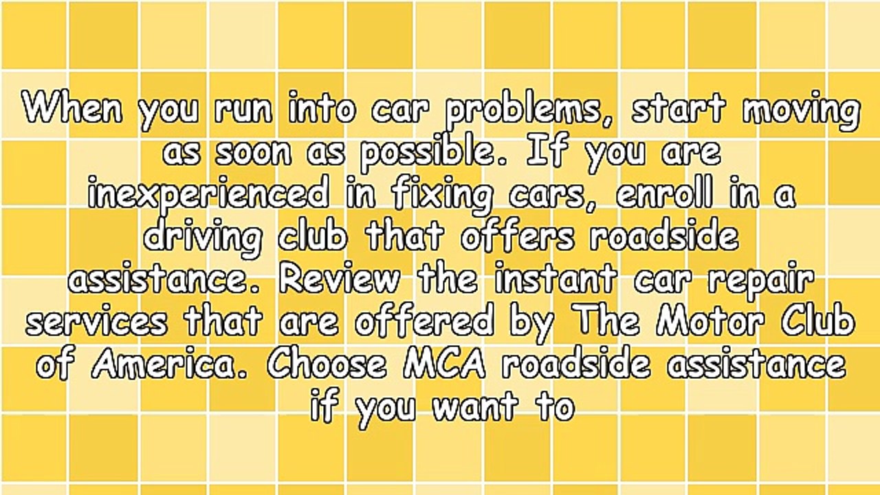Receive MCA Roadside Assistance Anywhere You Are