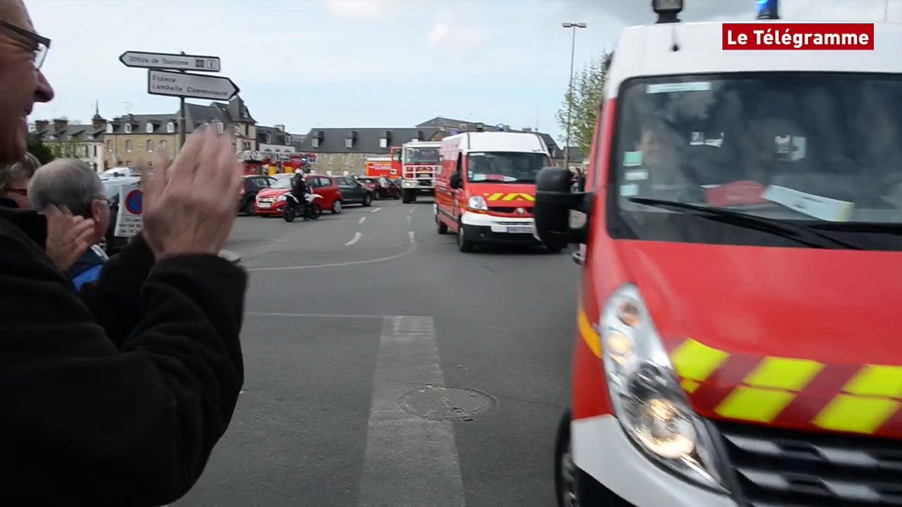 Lamballe. Les pompiers quittent définitivement leur caserne.