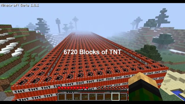 7500+ TNT Minecraft Explosion
