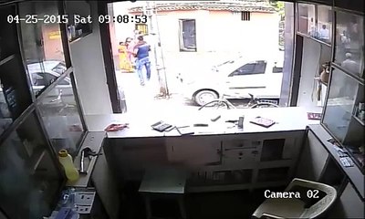 Nepal Earthquake CCTV Footage