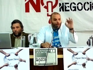 Firma del Pacto Social por el Agua Pública en Sanlúcar, 1ª parte