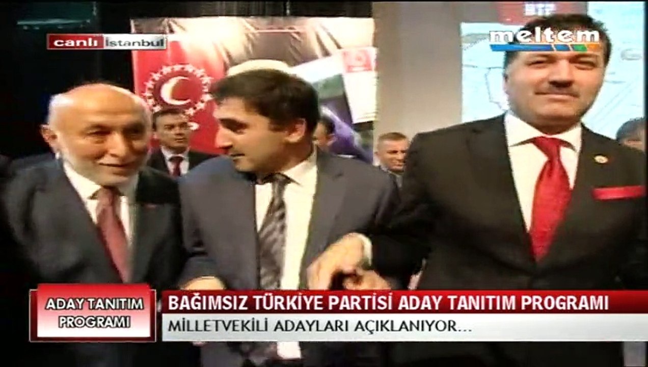 Bağımsız Türkiye Partisi Aday Tanıtım Konferansı [81 İl Millet Vekili Adayları] 26,04,2015