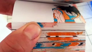Goku VS Superman - Animação flipbook