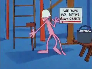 c034 the pink panther cartoon - prefabricated pink