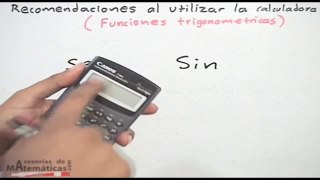 PLAN PIE - recomendaciones en el uso de la calculadora - Matematica 2 - Unidad 5