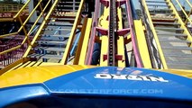Nitro Front Seat on-ride HD POV Six Flags Great Adventure