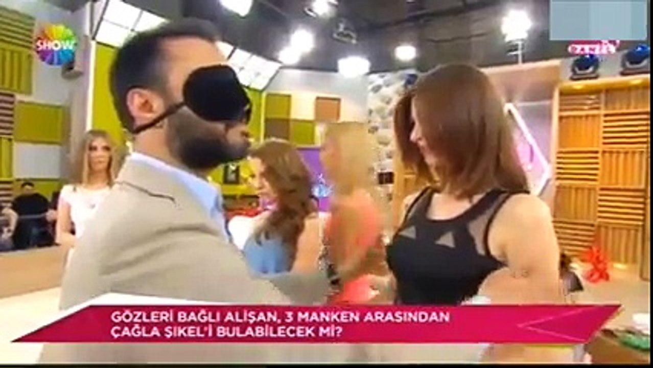 Alişan Çağla'yı gözleri kapalı buldu!