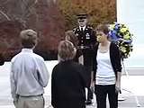 Wreath Laying at the Tomb of the unknown soldier