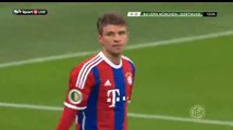 Bayern München vs Borussia Dortmund Thomas Müller header