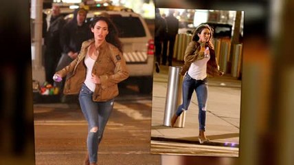 Megan Fox Hits The Streets For Teenage Mutant Ninja Turtles 2
