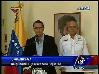Jorge Arreaza explica supuesta causa de la crisis eléctrica