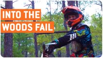Dirt Bike Fail into Trees | Into the Woods