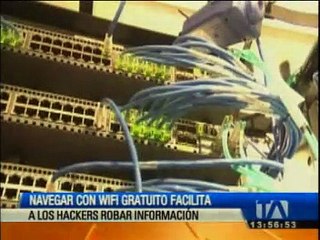 Navegar con una conexión gratuita facilita el robo de información