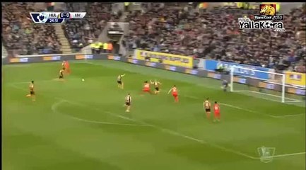تسديدة بالكعب من بالوتيلي امام هال سيتي