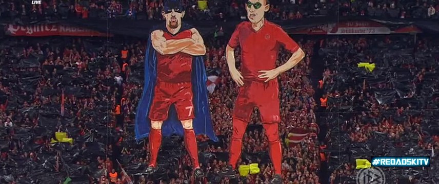 Franck Ribery And Arjen Robben Are Batman and Robin DFB Pokal Bayern Munich vs Borossia Dortmund