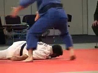 Judo Choke out